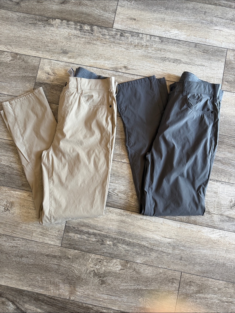 Men’s Members Mark Straight Fit Denali Pants Two Pairs Bundle 30X32